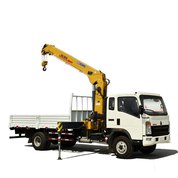 Sinotruk Chassis Truck-mounted Crane With Telescopic Boom Sq5sk2q